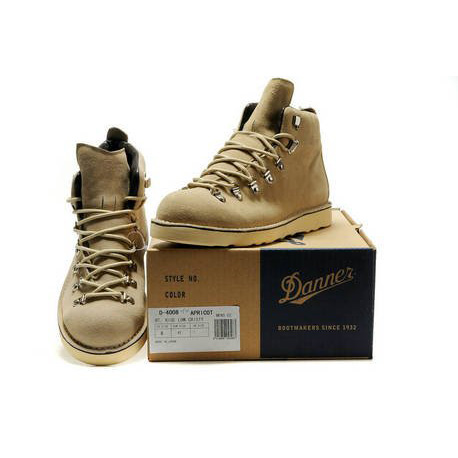 Men's PU Khaki Climbing / Hiking Shoes