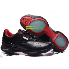 Leather Black With Many Holes Women's Fitness Shoes