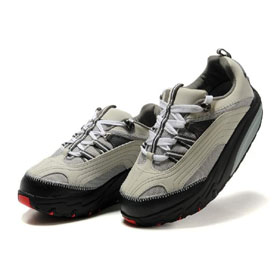 With Mesh Gray Flat Bottom Women's Training Shoes