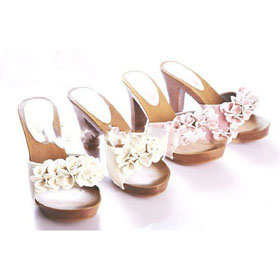 2011 New Style Women's Rivet High-heeled Fashion Kvoll Sandals Disposable Slippers