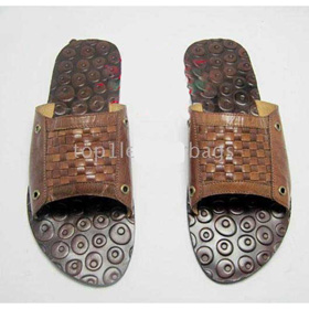 2010 Newest Cool Style Men's Woven Leather Sandals