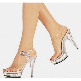 Crystal Sandals, Women Party Sandals, High Heel Dress Shoes, Fashion Lady Sandals