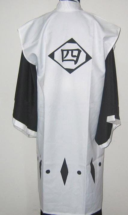 Newest Unisex Bleach 'Soul Reapers' Division 4 Cosplay Costume