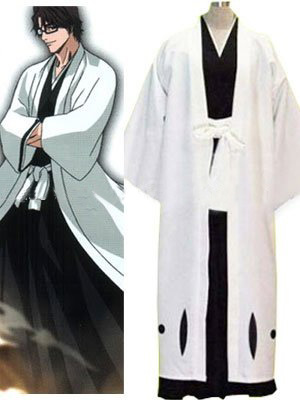 Bleach 5th Division Captain Aizen Sousuke Cosplay Costume
