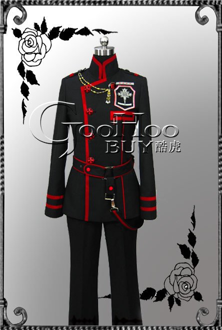 Japanese Anime D.Gray Man Allen Walker Cosplay Costume
