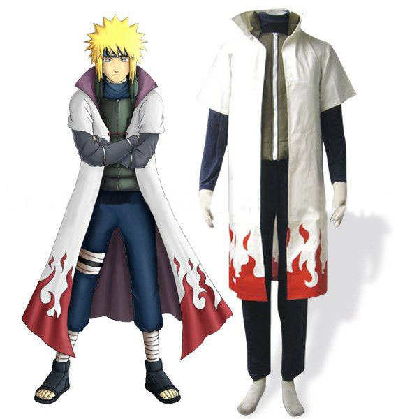 Naruto 4th Hokage Namikaze Minato Cosplay Costume