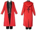 Newest Fullmetal Alchemist Edward Elric Clothes Cloak Cosplay Costume