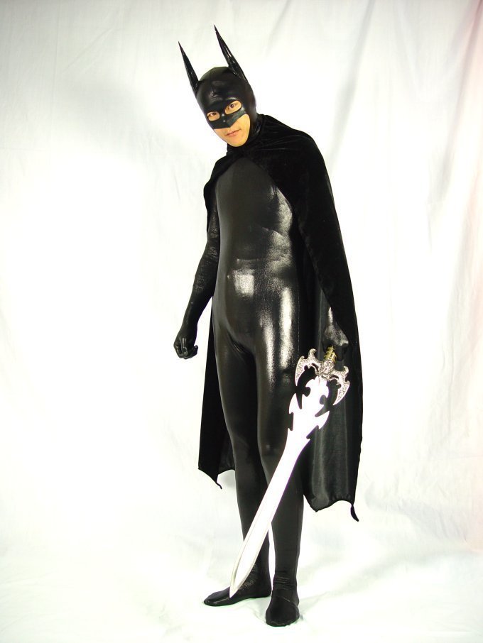 New Metallic Lycra Zentai Spandex Sexy Catsuit