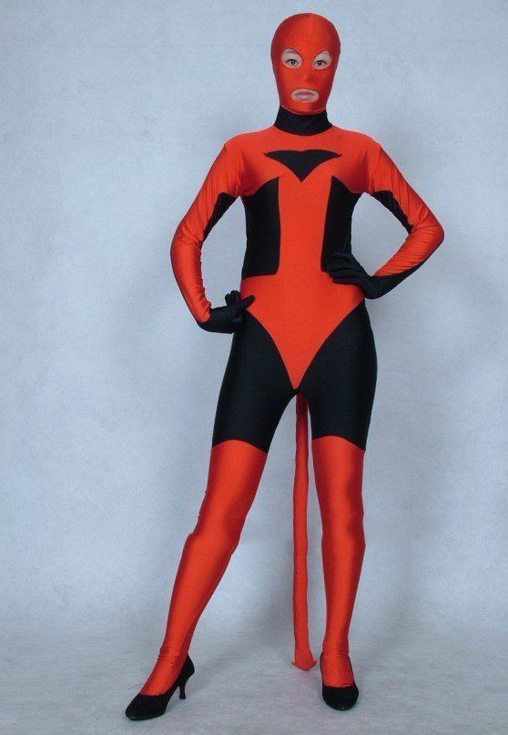 Lycra Spendex Zentai Superhero Costume RB CAT C134