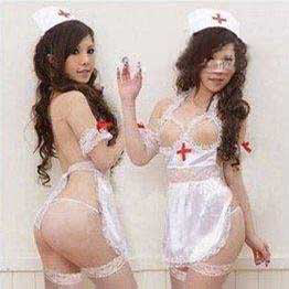 Free Shiping Sexy Night Wear Sexy Nurse's Clothes