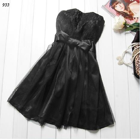 Ladies Dress Camisole Dress with Bow on Heavy Industry Two Colors to Select