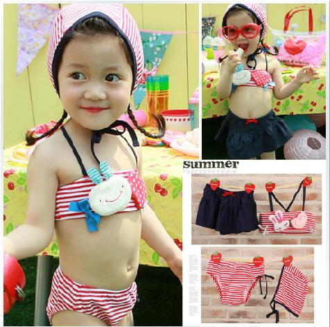 Lovely Summer Children's Wear Swimsuit, Fission Swimsuit