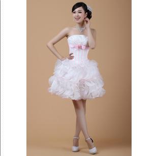 Lady's New Design 2011 Sleeveless Sexy Style Off Shoulder Cocktail Dress