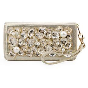 Pearl Skin Wallet, Ladies' wallet, Women' purse Evening Bag Handbag Purse Clutch