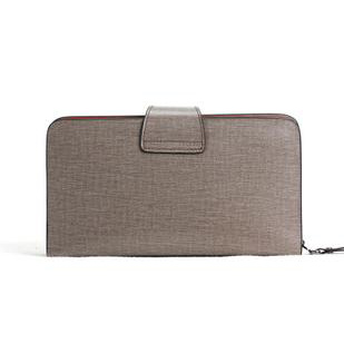 Men's Long Leather Buckle Wallet Men Wallet Bag