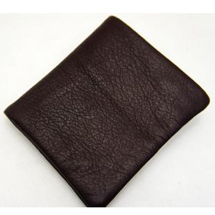 Men's Black Leather Wallet Leather Cross