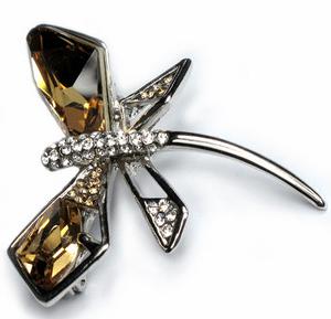 New Traditional Handwork Women Crystal Brooches