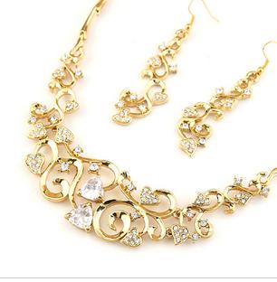 Jewerly Sets Simulated Diamond Jewelry Sets Wedding Bridal