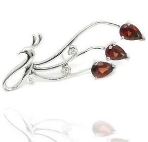 New Arrival Crystal Flower Shape Brooches Free Shipping