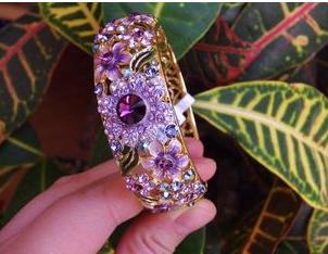 Free Shipping Cuff/Bangle Rhinestone Cloisonne Bracelets Fashion Bracelet Jewelry Bracelets