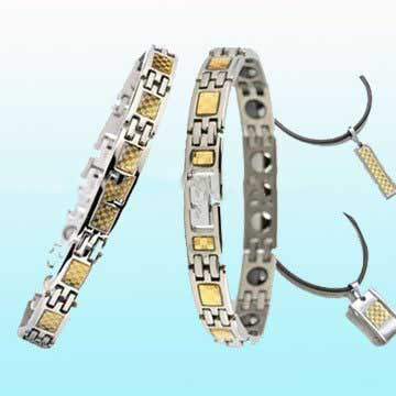 16CM Healthcare Jewelry Germanium Titanium Bracelet With 16 PCS Germanium Balls
