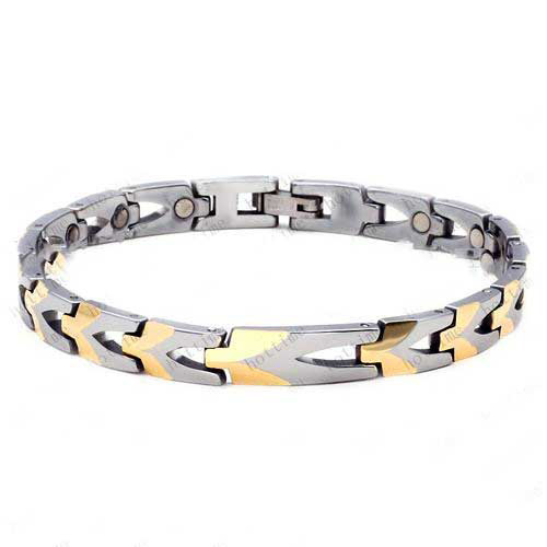 Health Tungsten Jewelry Silver Bracelet TU-0061