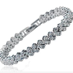 VS2 3.25CTW Diamond Tennis Bracelet 14K Gold Jewelry