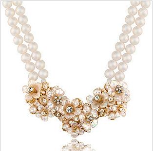 Bridal Jewelry, Fashion Freshwater Pearl Necklace Jewelry