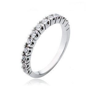 3.76 CT Round Diamond Three Stone Ring Platinum