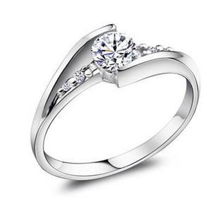 2.51 Carat Engagement Ring Platinum Ring