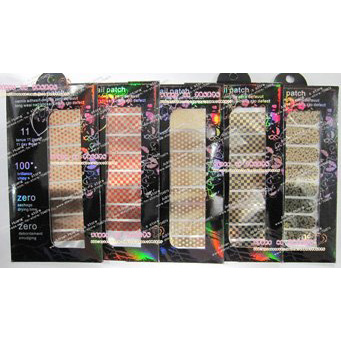Brilliance Shiny Self Adhesive Minx Stye Nail Sticker Film Nail Patch Art Product
