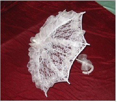 Free Shipping Romantic Gift Multiple Style Rose Umbrella Wedding Decorative Flower Umbrella