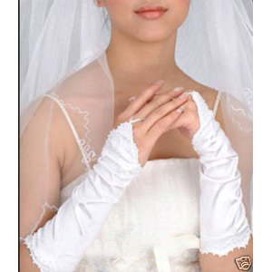 Ivoire Mitaine Gants / Robe De Marie / Mariage Gloves