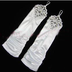 Bridal Gloves / Bridesmaid Gloves / Wedding Long Gloves Women's Prom Evening Gloves
