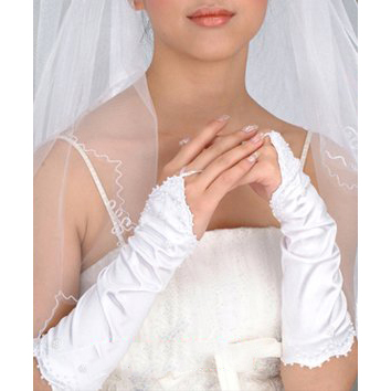 Ivoire Mitaine Gants / Robe De Marie / Mariage / Bridal Gloves