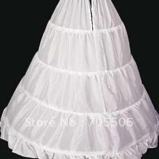 White / Ivory Bridal Petticoat / Underskirt / Underdress For Bride PT005