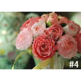 Bride / Bridesmaid Wedding Bouquets / Artifical Flowers / Wedding Favors
