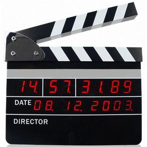 Digital Alarm Clock with Directors Edition 10 Minute Alarm Length 185mm x 225mm x 26mm