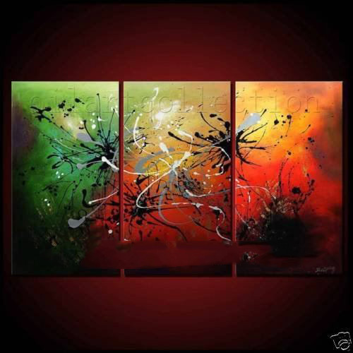 Genuine Hand Painted Abstract Modern Beautiful Desgin Oil Painting