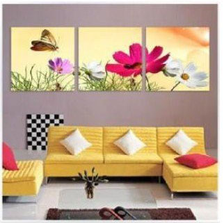 Brand New Beautiful Desgin Handpainted Flower Medium Oil painting