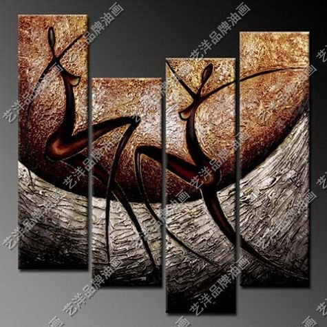 100% Handmade High Quality Modern Abstract Oil Painting on Canvas for Home Decoration