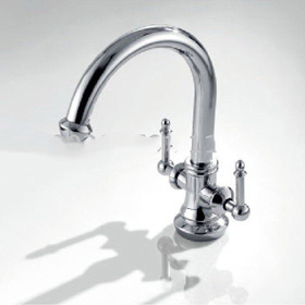 European Face Basin Faucet Double Handle Faucet