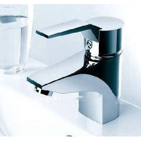 Single Hole LED Temperature Controlled Brass Basin Faucet