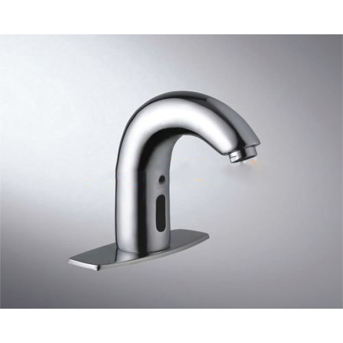 Free Shipping Singal Hole Automatic Sensor Baisn Cold Faucet