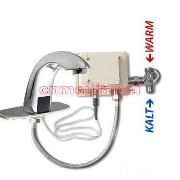 Free Shipping Brass Hand Free Automatic Sensor Mixed Faucet