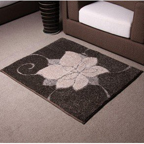 2011 New Design Shaggy Floor Carpet (Wine Red, Orange-yellow, Black, Dark Grey)