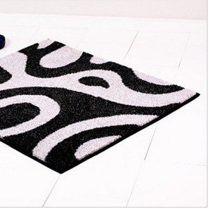 Shaggy Floor Carpet ( Dark Brown, Orange-yellow, Black, Wine Red )