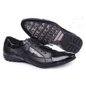 New Arrival Calf Men's Leather Dress Shoes / Men's Black Cow Leather Shoes