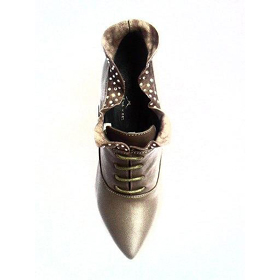 Brand Women's Genuine Leather High Heel Shoes