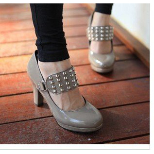 Free Shipping High Heels & Pumps Patent Leather Women's Shoes